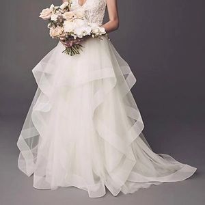 David’s bridal - Wedding Skirt Only - size:10 - color: Ivory